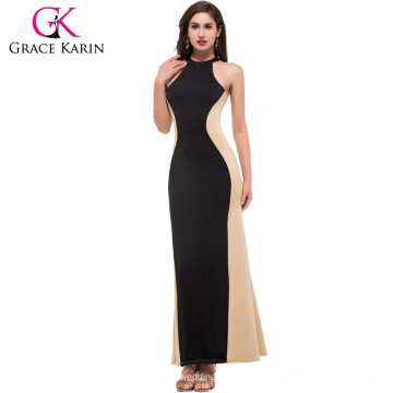 Grace Karin Sexy Robe Vestidos de verão Moda Mulheres Vestido Longo Vestido Slim Mermaid Formal Women Dress CL5278